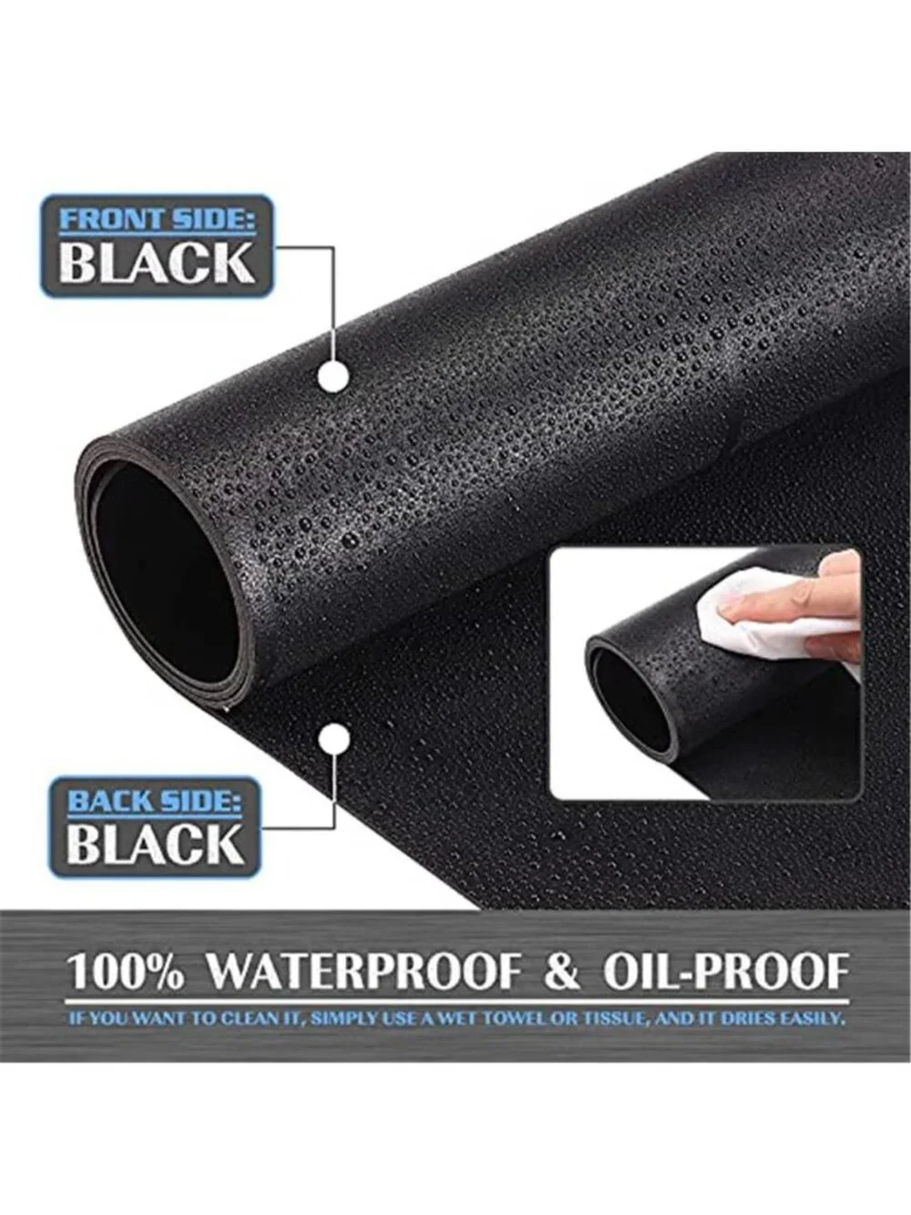 Large Office Desk Mat, Leather Mouse Pad (31.5